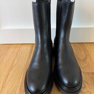 NEW ERIC MICHAEL JULIANA BOOT, BLACK, SIZE 38